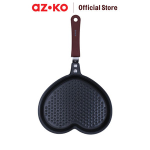 AZKO Kris Wajan Penggorengan Frypan Egg Pan Wok Anti Lengket Non Stick Teflon Penggoreng Alat Masak Perlengkapan Dapur
