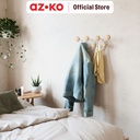 AZKO Umbra Dotsy Gantungan Pakaian Dinding 7 Pengait Pengait Multifungsi Tembok Clothes Hook Tempat Gantung Pakaian Barang Serbaguna