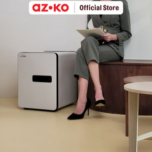 AZKO Lucell Metacel Brankas Tahan Api Mc-40Pr - Putih Ivory Brangkas Fire Safe Safety Box Tempat Barang Berharga