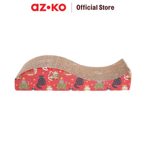 AZKO Paws N Tail Cat Scratcher Paper 40cm Cat Scratcher Mainan Anabul Kebutuhan Hewan Peliharaan