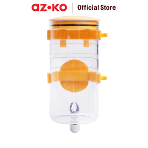 AZKO Paws N Tails Pet Water Bottle W Holder Pin Yellow 400 Pet Feeding Bottle Animal Feeder Botol Minuman Hewan Peliharaan Aksesoris Hewan Peliharaan