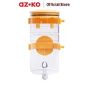 AZKO Paws N Tails Pet Water Bottle W Holder Pin Yellow 400 Pet Feeding Bottle Animal Feeder Botol Minuman Hewan Peliharaan Aksesoris Hewan Peliharaan