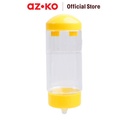 AZKO Paws N Tail Pet Water Bottle Yellow 400ml Pet Feeding Bottle Animal Feeder Botol Minuman Hewan Peliharaan Aksesoris Hewan Peliharaan