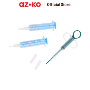 AZKO Paws N Tail Pet Syringe And Pushpin Feeder 14ml Pet Feeding Tools Syringe And Pushpin Feeder Aksesoris Hewan Peliharaan