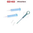 AZKO Paws N Tail Pet Syringe And Pushpin Feeder 14ml Pet Feeding Tools Syringe And Pushpin Feeder Aksesoris Hewan Peliharaan