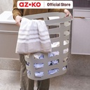 AZKO Stora Concept Keranjang Laundry Tempat Baju Pakaian Kotor Wadah Cucian Laundry Basket Perlengkapan Rumah Tangga