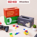 AZKO Stora Kotak Tisu Container Design Tissue Box Holder Tempat Tisu Wadah Penyimpanan Tisyu Perlengkapan Rumah Tangga