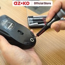 AZKO Maxbuilt Set 6 Pcs Obeng Presisi - Hitam Screwdriver Alat Perkakas Peralatan Elektronik Perlengkapan Bangunan