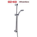 AZKO Fosa 8 cm Set Shower Mandi Slidrail 3F Chrom972 Pancuran Air Mandi Perlengkapan Kamar Mandi Bathroom Tools Set Shower Hand Handle Selang