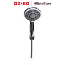 AZKO Fosa Set Hand Shower Chrome 5F Ar942Chh Pancuran Air Mandi Perlengkapan Kamar Mandi Bathroom Tools Set Shower Hand Handle Selang