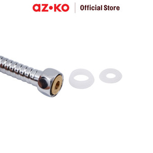 AZKO Fosa 1.5 mtr Selang Shower Double Lock Chrome Shower Hose Selang Air Shower Perlengkapan Kamar Mandi Bathroom Accessories
