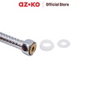 AZKO Fosa 1.5 mtr Selang Shower Double Lock Chrome Shower Hose Selang Air Shower Perlengkapan Kamar Mandi Bathroom Accessories
