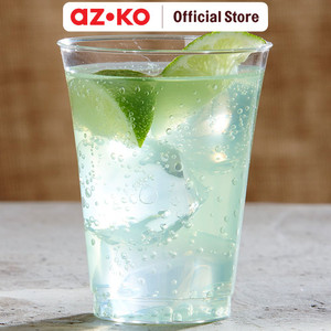 AZKO Kris 354 ml Set 25 Pcs Gelas Plastik Disposable Gelas Sekali Pakai Plastik Cup Food Grade Wadah Minuman Peralatan Minum Drinkware