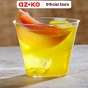 AZKO Kris 266 ml Set 25 Pcs Gelas Plastik Disposable Gelas Sekali Pakai Plastik Cup Food Grade Wadah Minuman Peralatan Minum Drinkware