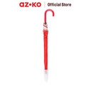 AZKO Passport 104 cm Umbrella Stick Auto Open Cover - Merah Umbrella Stick Payung Otomatis Terbuka Perlindungan Hujan Dan Matahari