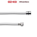 AZKO Tatay 1.5 mtr Selang Shower Loop - Silver Satin / Abu-Abu Shower Hose Selang Air Shower Perlengkapan Kamar Mandi Bathroom Accessories