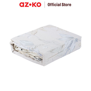 AZKO Sleeplite Set Seprai Katun Flower - Krem Sprei Motif Seprai Aesthetic Seprei Sheet Set Bed Sheet Aksesoris Tempat Tidur Set Sarung Bantal Sarung Guling