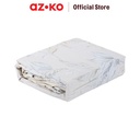 AZKO Sleeplite Set Seprai Katun Flower - Krem Sprei Motif Seprai Aesthetic Seprei Sheet Set Bed Sheet Aksesoris Tempat Tidur Set Sarung Bantal Sarung Guling
