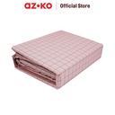 AZKO Sleeplite Set Seprai Stripe - Pink Sprei Motif Seprai Aesthetic Seprei Sheet Set Bed Sheet Aksesoris Tempat Tidur Set Sarung Bantal Sarung Guling