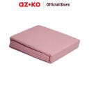 AZKO Sleeplite Set Seprai Microfiber - Dusty Pink Sprei Polos Seprai Aesthetic Seprei Sheet Set Bed Sheet Aksesoris Tempat Tidur Set Sarung Bantal Sarung Guling
