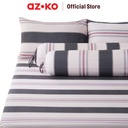 AZKO Sleeplite Set Seprai Microfiber Mason Sprei Motif Seprai Aesthetic Seprei Sheet Set Bed Sheet Aksesoris Tempat Tidur Set Sarung Bantal Sarung Guling