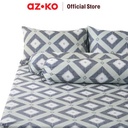 AZKO Sleeplite Set Seprai Microfiber Abstr Leon Sprei Motif Seprai Aesthetic Seprei Sheet Set Bed Sheet Aksesoris Tempat Tidur Set Sarung Bantal Sarung Guling