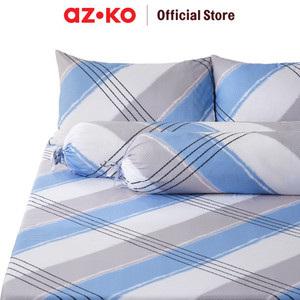 AZKO Sleeplite Set Seprai Microfiber Jace Sprei Motif Seprai Aesthetic Seprei Sheet Set Bed Sheet Aksesoris Tempat Tidur Set Sarung Bantal Sarung Guling