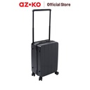 AZKO Luggo 20 inci Encore Koper Tsa Lock Wide Trolley - Hitam Hardcase Luggage Koper Kabin Tas Jalan-Jalan Travel Bag Tas Roda