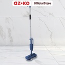 AZKO Proclean Alat Pel Rotating Spray - Biru Tua Pelan Lantai Serbaguna Floor Mop Kain Lap Lantai Alat Kebersihan