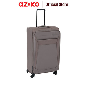 AZKO Passport Parker Koper Nylon Tsa Lock - Cokelat Softcase Luggage Koper Kabin Dengan Tsa Tas Jalan-Jalan Travel Bag Tas Roda