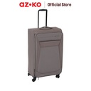 AZKO Passport Parker Koper Nylon Tsa Lock - Cokelat Softcase Luggage Koper Kabin Dengan Tsa Tas Jalan-Jalan Travel Bag Tas Roda