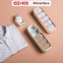 AZKO Stora Partition Organizer Meja Desk Storage Box Tempat Alat Tulis Minimalis Serbaguna Wadah Penyimpanan Multifungsi Organizer Meja