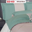 AZKO Sleeplite 120x200 Cm Set 4 Pcs Seprai Single Microfiber Stripe Jade