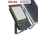 AZKO Krisbow Lampu Sorot Led Solar Vertical Outdoor Light Lampu Penyorot Garden Lamp