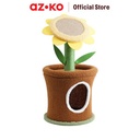 AZKO Paws N Tail 35X35X72 cm Pohon Bermain Kucing Big Sun Flower Cat Tree Toy Mainan Cakaran Garukan Kucing Scratcher Tree Tempat Memanjat Bermain Kucing