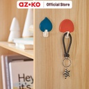 AZKO Stora Set 2 Pcs Gantungan Dinding Permanen Design Tree - Biru/Pink Pengait Multifungsi Tembok Wall Hook Tempat Gantung Pakaian Barang Serbaguna