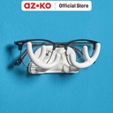 AZKO Stora Gantungan Dinding Serbaguna Glasses - Putih Pengait Multifungsi Tembok Glasses Hook Tempat Gantung Pakaian Barang Serbaguna