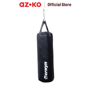 AZKO Berwyn Samsak Tinju - Hitam Punching Bag Perlengkapan Bela Diri Peralatan Boxing Dan Muaythai Tas Tinju