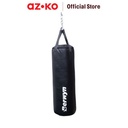 AZKO Berwyn Samsak Tinju - Hitam Punching Bag Perlengkapan Bela Diri Peralatan Boxing Dan Muaythai Tas Tinju