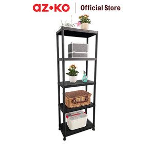 AZKO Krisbow Vienna Rak Penyimpanan 5 Tingkat Organizer Serbaguna Tempat Simpan Barang Multifungsi Rak Storage Perlengkapan Rumah Tangga