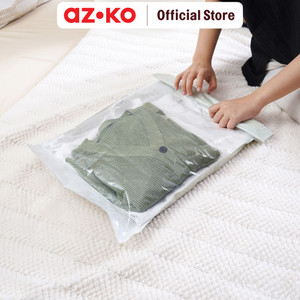 AZKO Stora Kantung Vacuum Roll Up Vacuum Bag Bungkus Penyerap Udara Pembungkus Pakaian Anti Udara Mesin Pengemas Hisap Clothes Packing