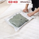 AZKO Stora Kantung Vacuum Roll Up Vacuum Bag Bungkus Penyerap Udara Pembungkus Pakaian Anti Udara Mesin Pengemas Hisap Clothes Packing