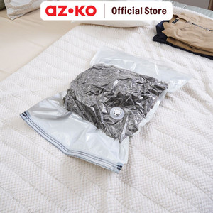 AZKO Stora Kantung Vacuum Pakaian Cube Clothes Vacuum Bag Pembungkus Packing Baju Anti Udara Kantong Pengemas Hisap Clothes Packing