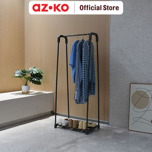 AZKO Stora Gantungan Pakaian Single - Abu-Abu Brangkas Safety Box Fire Resistant Tempat Barang Berharga Berangkas