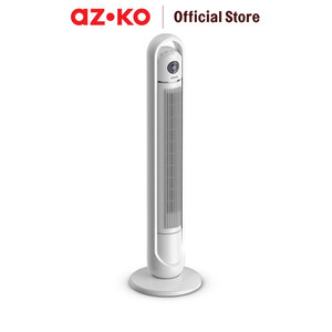 AZKO Kris Kipas Angin Berdiri Mechanical 40 watt - Putih Standing Fan Penyejuk Ruangan Kipas Lantai