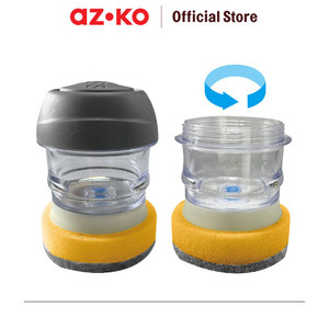 AZKO Proclean Set Sikat Piring Dengan Dispenser Sabun Alat Kebersihan Sikat Cuci Piring Gelas Serbaguna Multifunction Dish Brush Perlengkapan Dapur