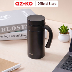 AZKO Kris 4 ml Jasper Botol Vacuum Flask Tumbler Termos Minuman Tempat Air Minum Panas Dingin Water Bottle Food Grade Perlengkapan Minum
