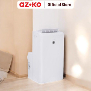 AZKO Sharp Air Conditioner Portable 1Pk Cv-P10Zcy Ac Pendingin Ruangan Portabel Elektronik Rumah Tangga