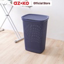 AZKO Ezy Storage Keranjang Laundry Mode - Biru Tempat Baju Pakaian Kotor Wadah Cucian Laundry Basket Perlengkapan Rumah Tangga