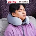AZKO Travel Sentry Bantal Leher Travel Perfect Rest Neck Cushion Travel Bantal Mobil U-Neck Car Pillow Sandaran Leher